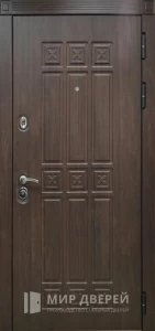 Готовая уличная дверь для частного дома  №11 внешняя